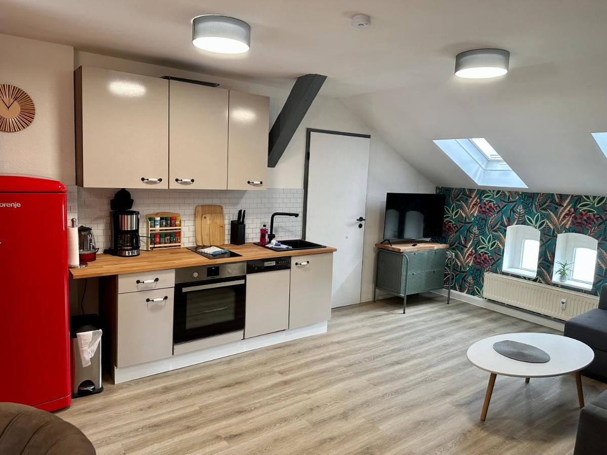 Apartment Zum Bunten Schmetterling Inkl. Parkplatz Erfurt Ngoại thất bức ảnh