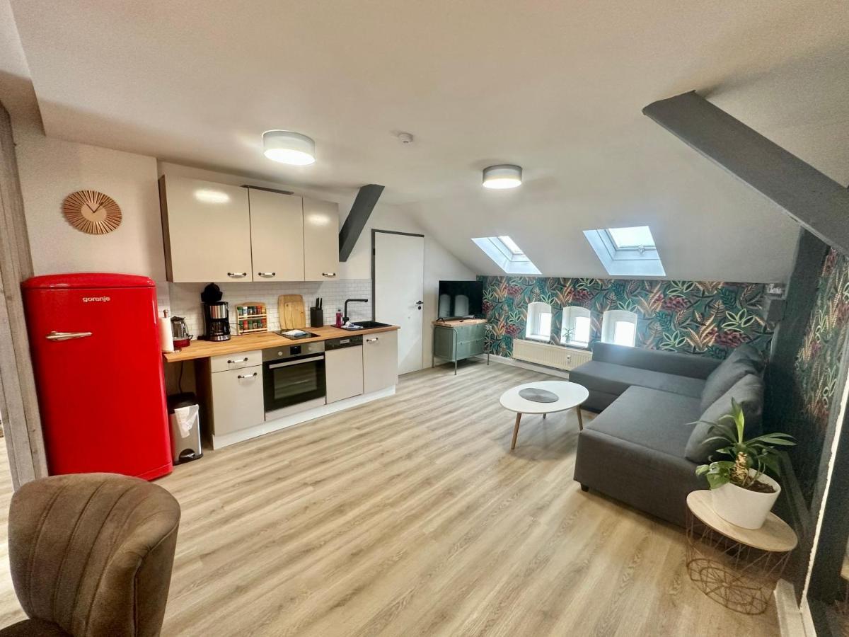 Apartment Zum Bunten Schmetterling Inkl. Parkplatz Erfurt Ngoại thất bức ảnh